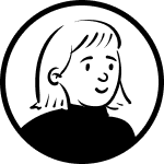 女性のユーザーアイコン