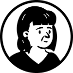 女性のユーザーアイコン