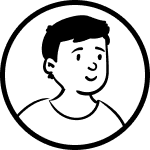 男性のユーザーアイコン